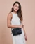 Sac à main bandoulière en cuir certifié | noir "emily leather strap black stromboli leather" - O My Bag