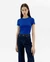 Top en lyocell et coton bio | bleu "indigo rue top - blue" - Thinking Mu